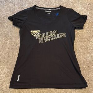 Champion Women's Black Golden Grizzlies Top